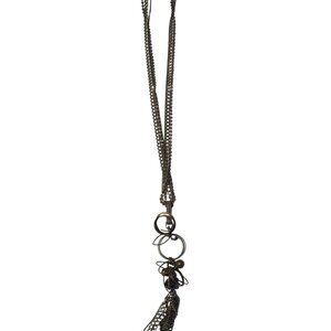 Boho Style Women’s Necklace Multi-Chain Tassel Pendant 21" Statement Jewelry